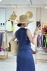 Chân váy 8 mảnh đuôi cá linen tưng premium Cói Design
