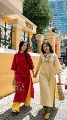 Áo dài Thiên Hương Cói Design