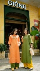 Áo dài Hoa Đồng Nội Cói Design