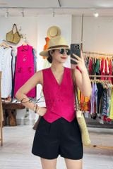 Quần short blazer linen prenium  Cói Design