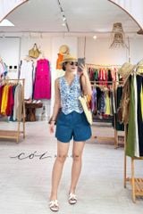 Quần short blazer linen prenium  Cói Design