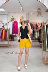 Quần short blazer linen prenium  Cói Design