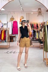 Quần short blazer linen prenium  Cói Design