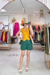 Quần short blazer linen prenium  Cói Design