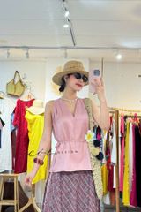 Chân váy 14 mảnh linen Thái premium Cói Design