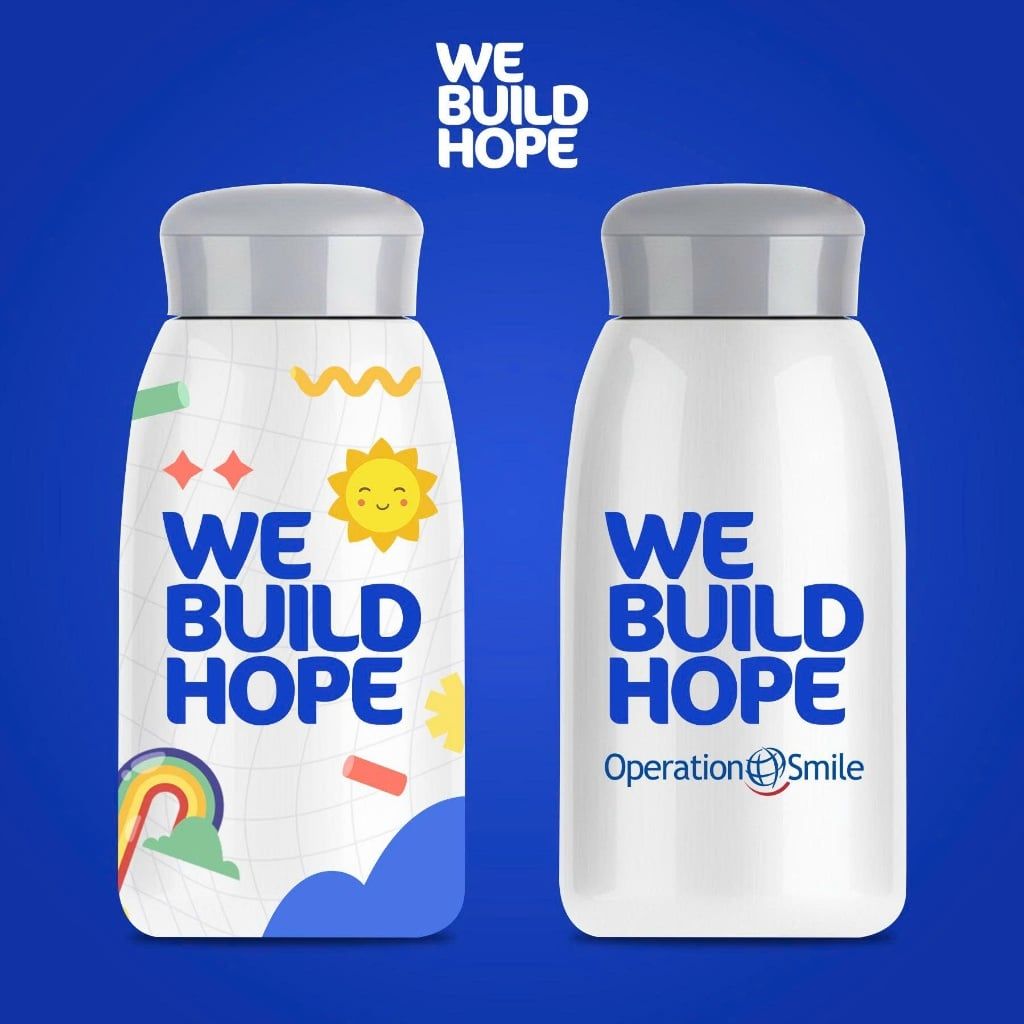  Bình giữ nhiệt WE BUILD HOPE - Chất liệu Inox 304 dung tích 520ML 