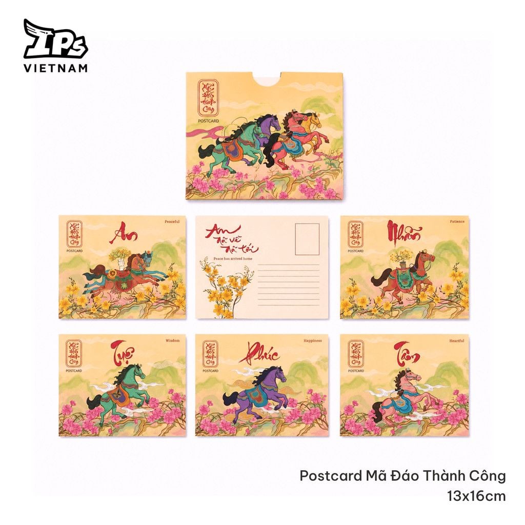  Set thiệp - Portcard IP Mã Đáo Thành Công 