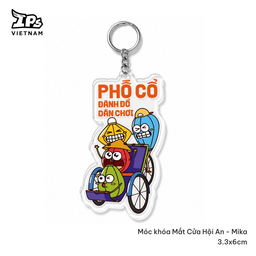  Móc khóa Mika Hội An IP Hội An Mer 