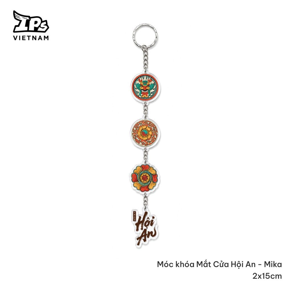  Móc khóa Mika Mắt Cửa Hội An IP Hội An Mer 