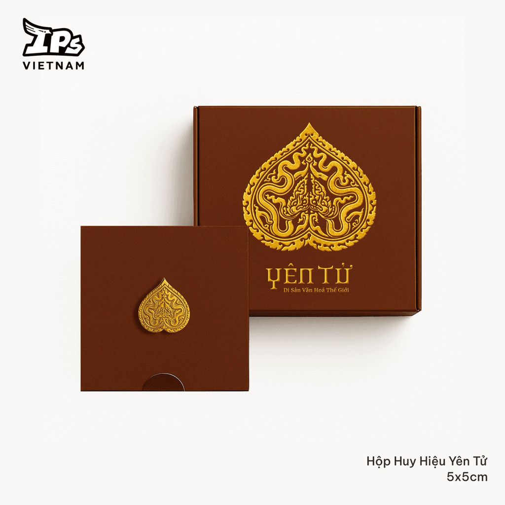  Hộp huy hiệu IP Yên Tử 