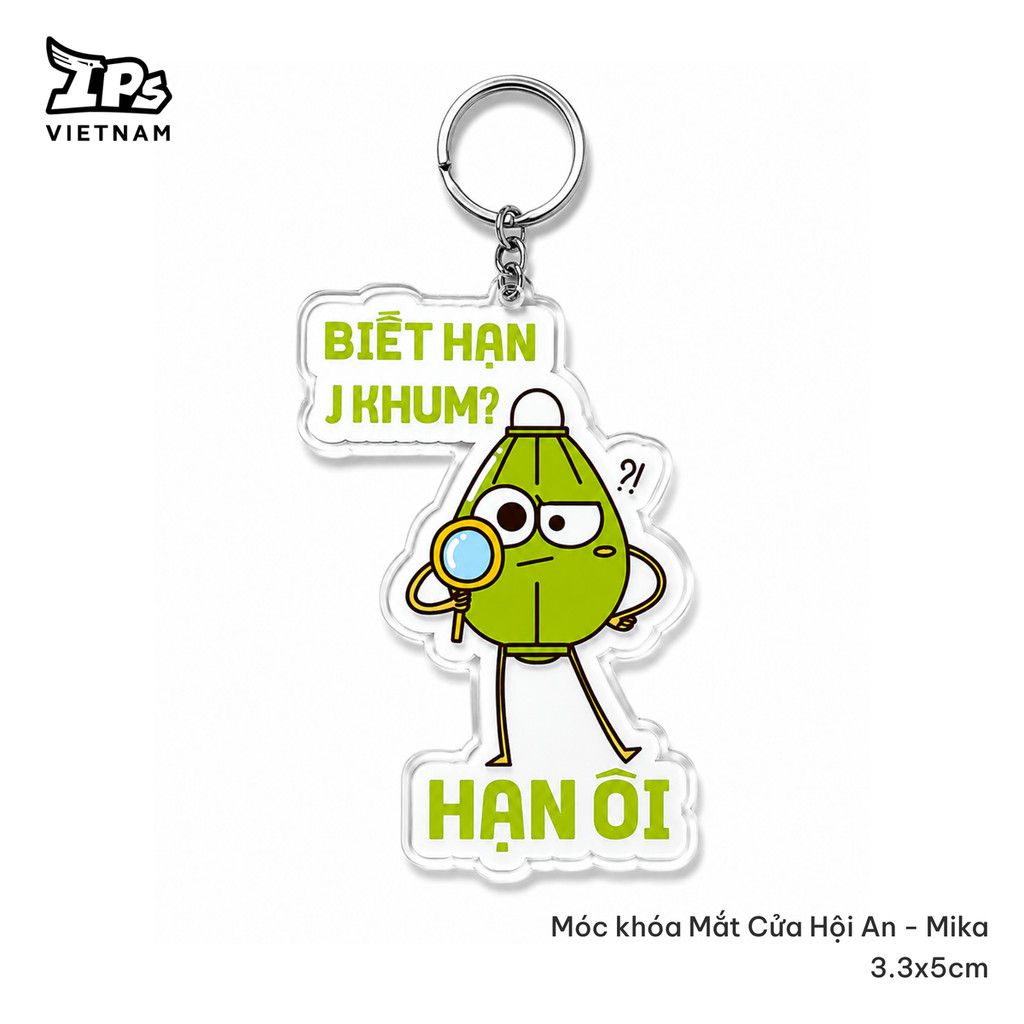  Móc khóa Mika Hội An IP Hội An Mer 