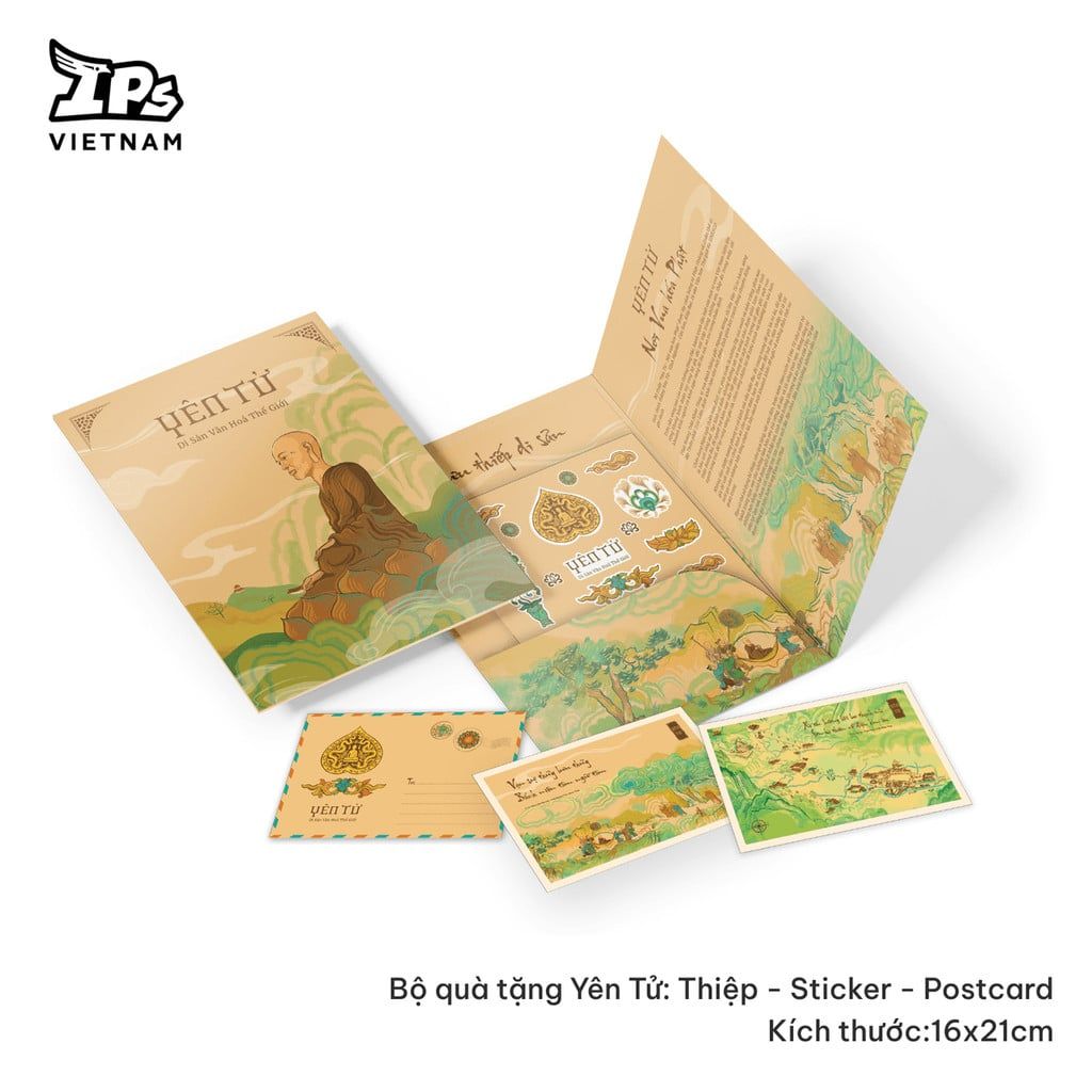  Set thiệp IP Yên Tử – AYT007 