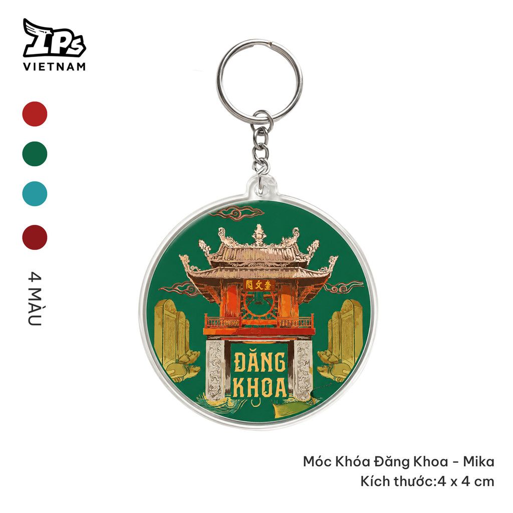  Móc khóa mika 950 năm Văn Miếu Quốc Tử Giám 