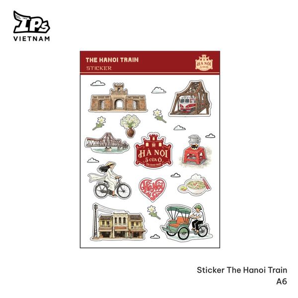  Sticker The Hanoi Train A6 
