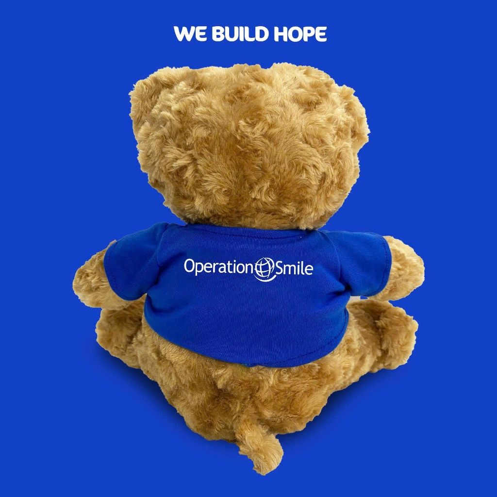  Gấu bông WE BUILD HOPE size 28cm, size 18cm 