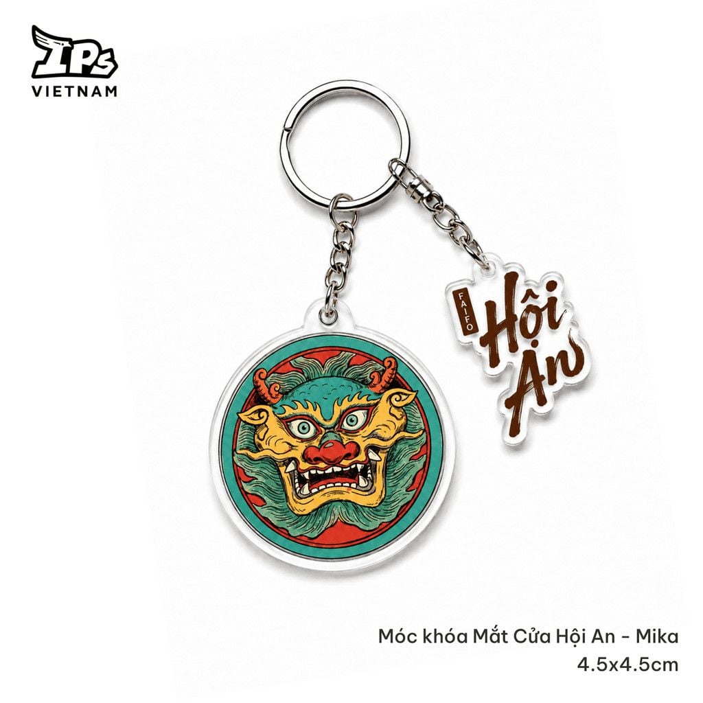  Móc khóa Mika Mắt Cửa Hội An IP Hội An Mer 