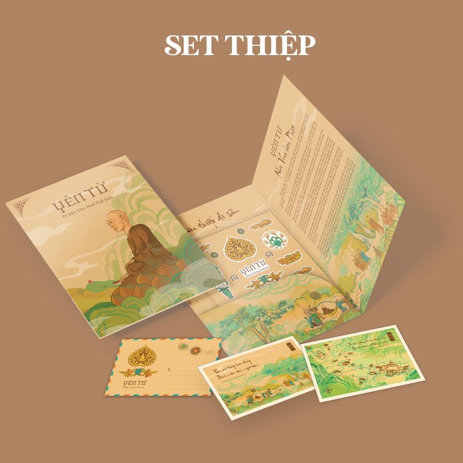  Set thiệp Yên Tử – AYT007 