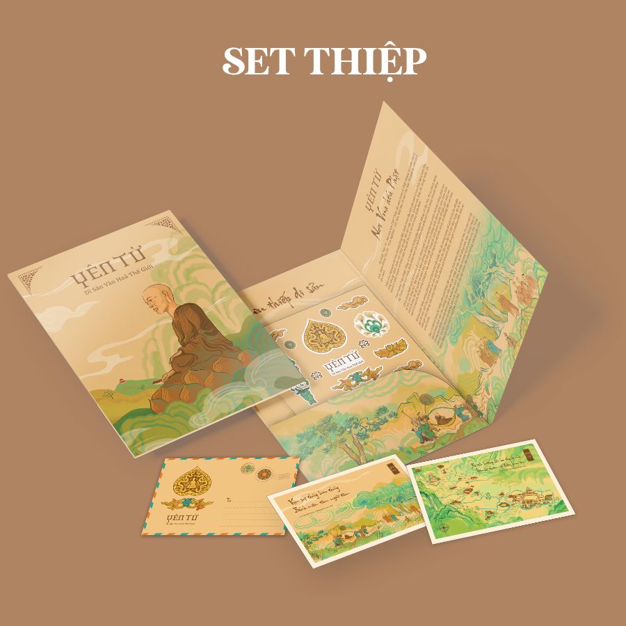  Set thiệp Yên Tử – AYT007 