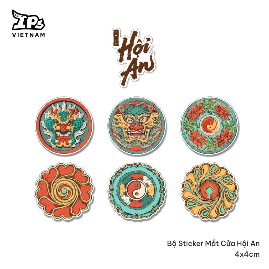  Bộ Sticker IP Hội An Mer 