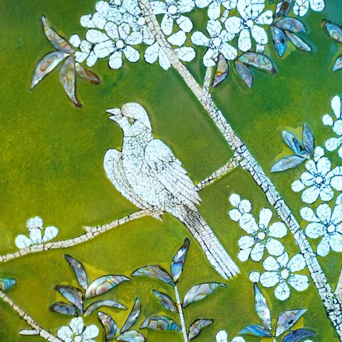 Bức Bình Phong Rừng Thưa D220