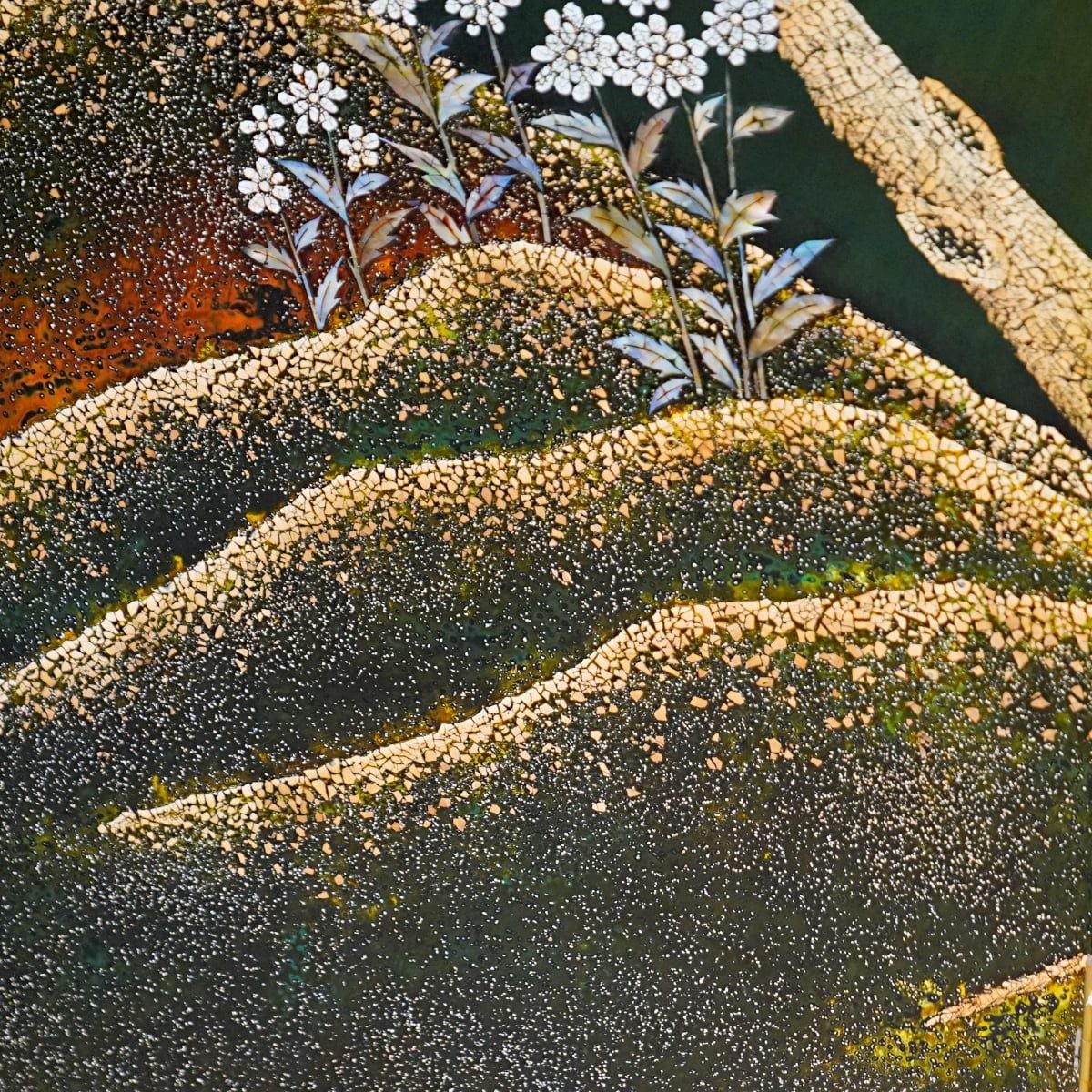  Bức Bình Phong Rừng Thưa D220 