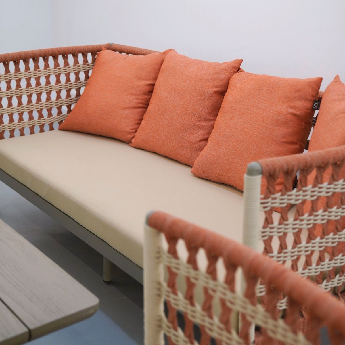  Ghế Sofa Dây Thừng Sanford - 3 chỗ 