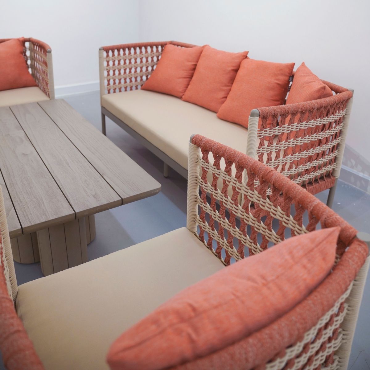  Ghế Sofa Dây Thừng Sanford - 3 chỗ 