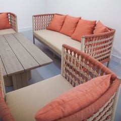  Ghế Sofa Dây Thừng Sanford - Ghế Đơn 