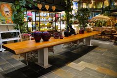  Bàn Ăn Gỗ Reborn Wood Slab 05FX5 D459 