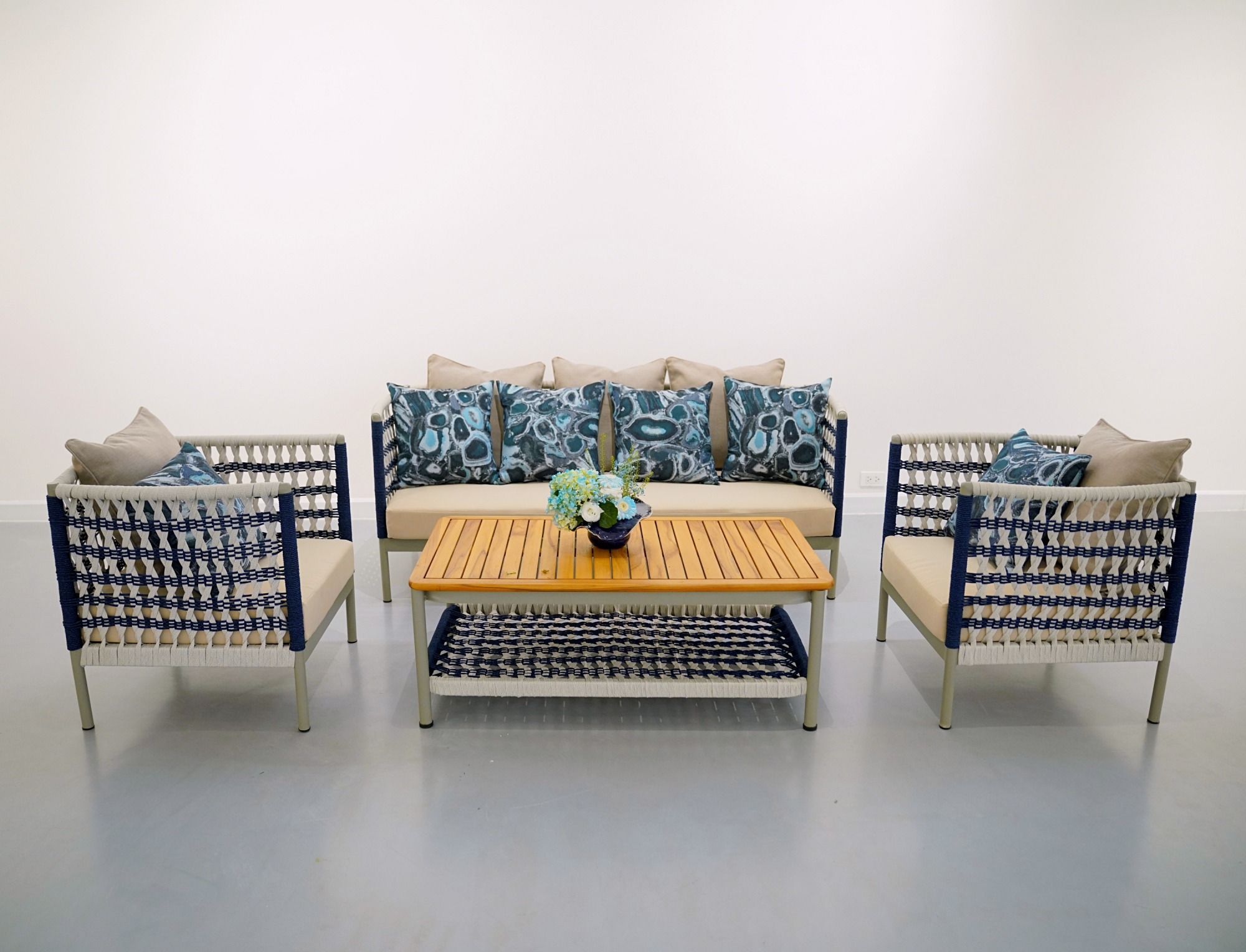  Ghế Sofa Dây Thừng Sanford - 3 chỗ 