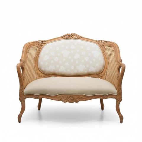 Ghế Sofa 2 chỗ Louis XV