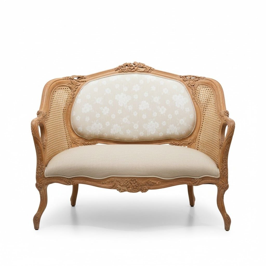  Ghế Sofa 2 chỗ Louis XV 