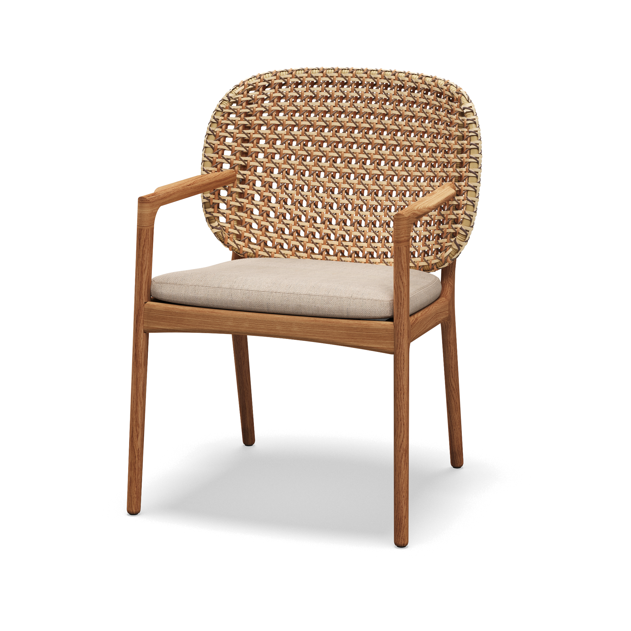  Ghế Ăn Mây Nhựa Kay 