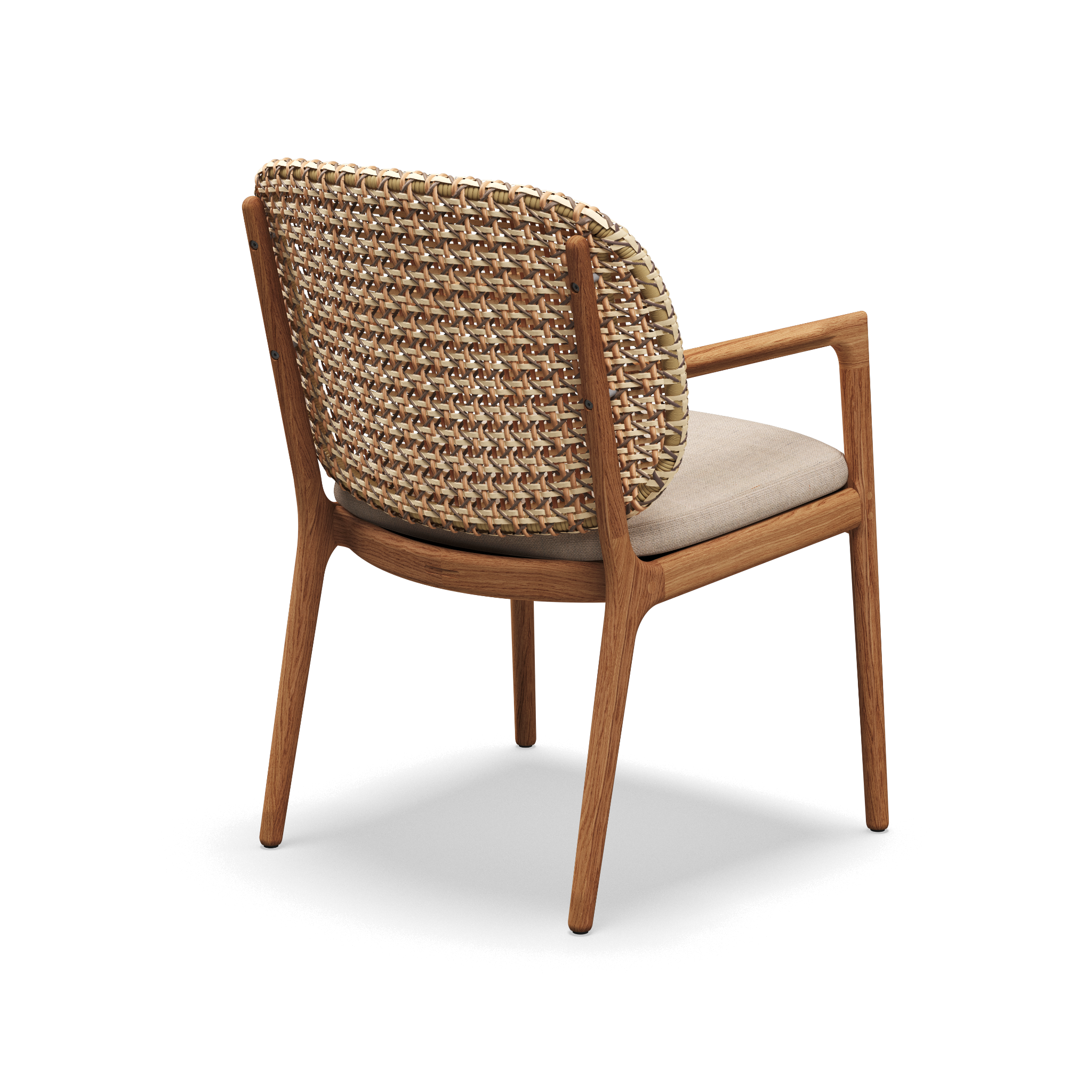  Ghế Ăn Mây Nhựa Kay 