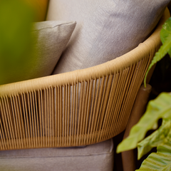  Ghế Sofa Góc Mây Nhựa Teak Arno 