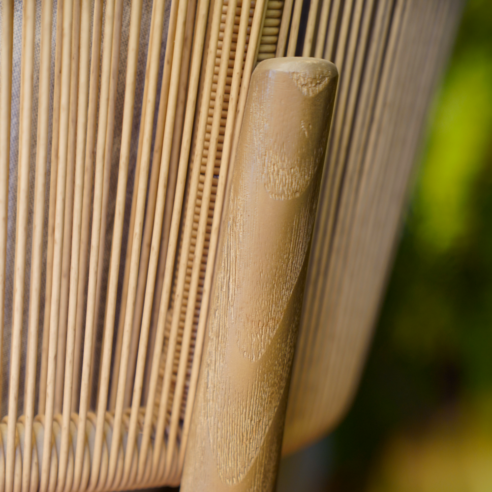  Ghế Sofa Góc Mây Nhựa Teak Arno 