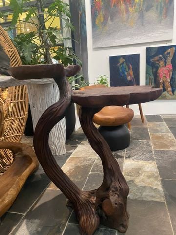 Kệ Decor Gỗ Tràm Reborn Wood 13HX5 D91