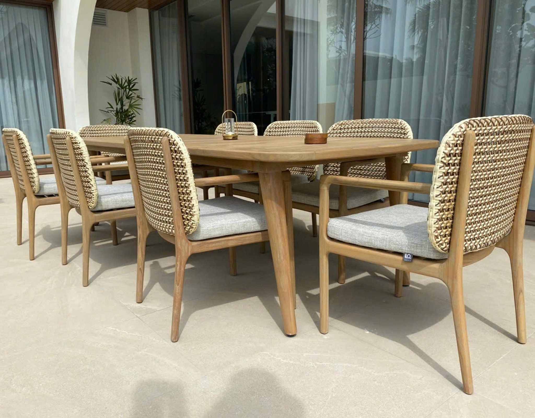  Ghế Ăn Mây Nhựa Kay 