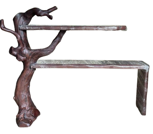  Kệ Decor Gỗ Lũa 2 Tầng 23IX5 D2M 