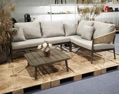  Ghế Sofa Góc Mây Nhựa Teak Arno 