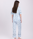  [LUXURY] Pijama Lụa Sọc Sao 