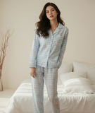  [LUXURY] PJ Lụa Tay Dài Caro Nơ 