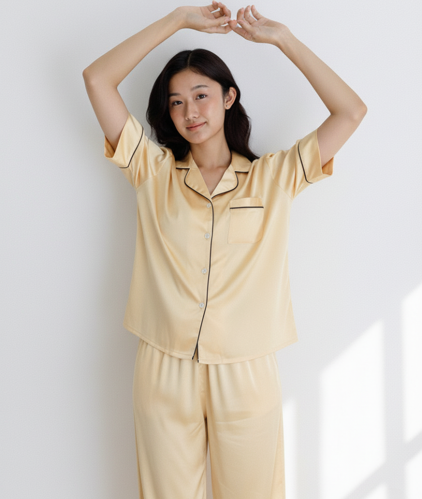  Pijama Lụa Vàng 