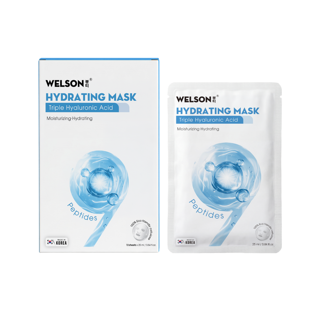 [MUA 1 TẶNG 1] MẶT NẠ DƯỠNG ẨM DA WELSON HYDRATING MASK 