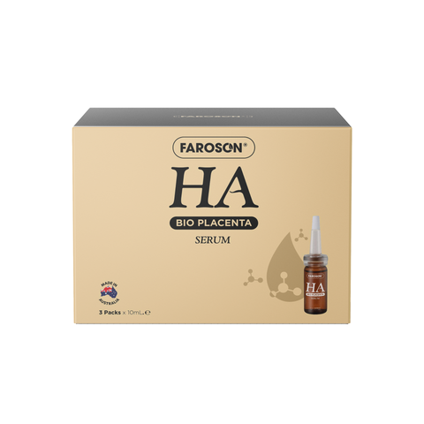  [MUA 1 TẶNG 1 CHAI] FAROSON HA BIO PLACENTA SERUM (Hộp 3 x Lọ 10ml) 