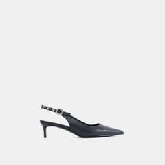  Giày Cao Gót Nữ Chrisbella Đen Cao 4,5cm EHE032Z0 
