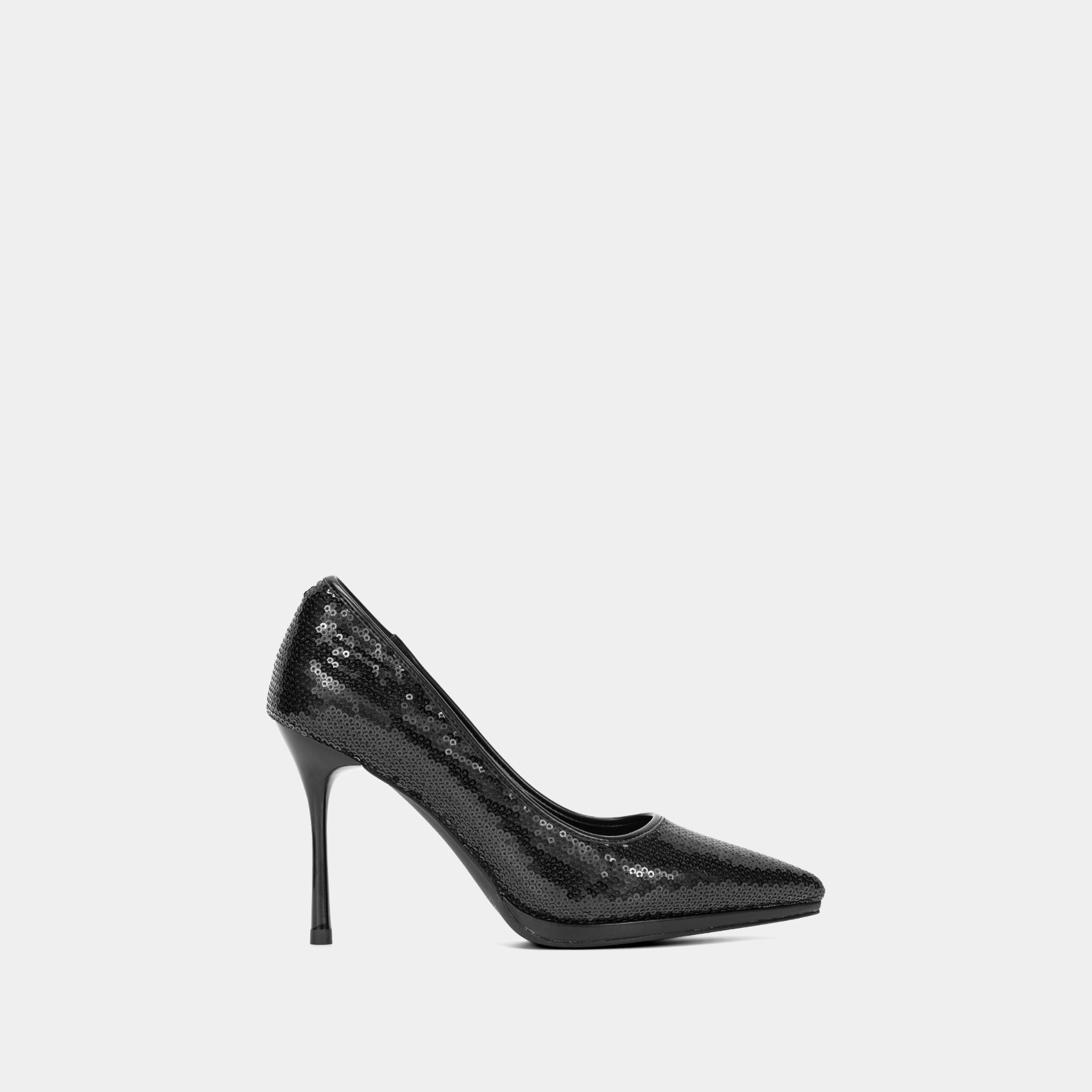  Giày Cao Gót Nữ Chrisbella Đen Cao 9cm EHE058S0 