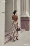  Đầm tay ngắn, Dáng thắt eo 26ADKE034O 