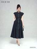  Đầm tay ngắn, Dáng thắt eo 26ADKC003G 