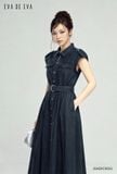  Đầm tay ngắn, Dáng thắt eo 26ADKC003G 